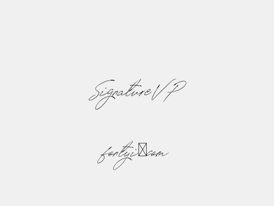 SignatureVP