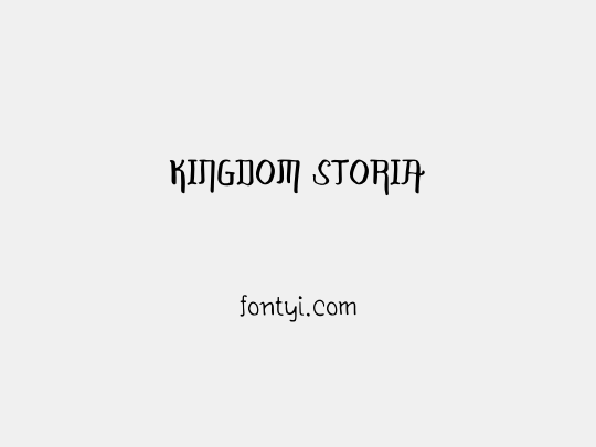 KINGDOM STORIA