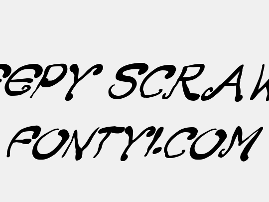 Creepy Scrawly