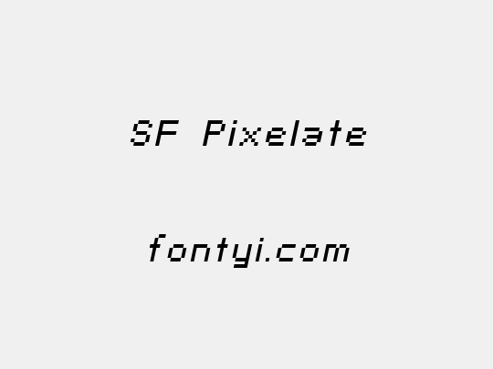 SF Pixelate