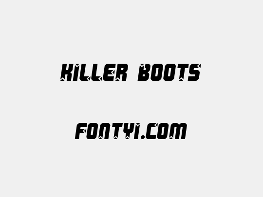 Killer boots