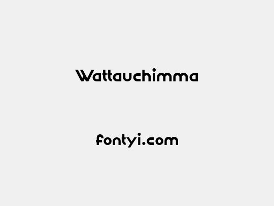 Wattauchimma