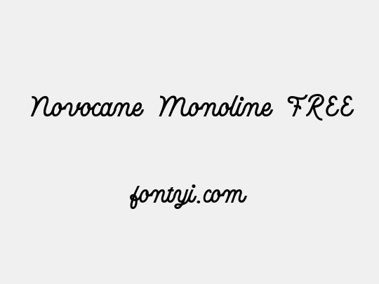 Novocane Monoline FREE