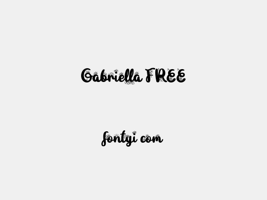 Gabriella FREE