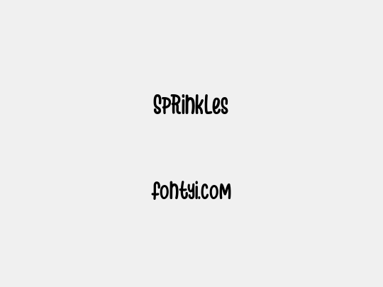 Sprinkles