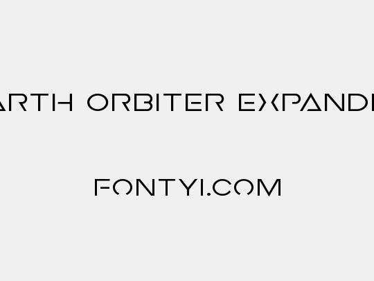 Earth Orbiter Expanded