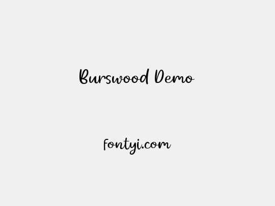 Burswood Demo