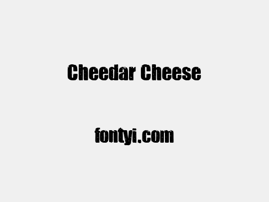 Cheedar Cheese