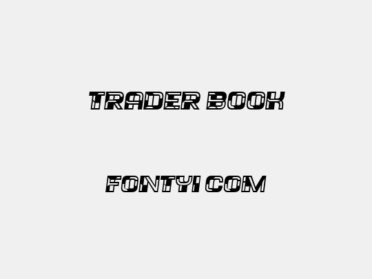 Trader Book