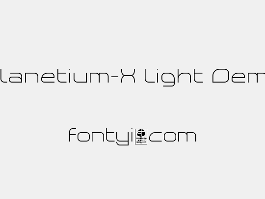 Planetium-X Light Demo