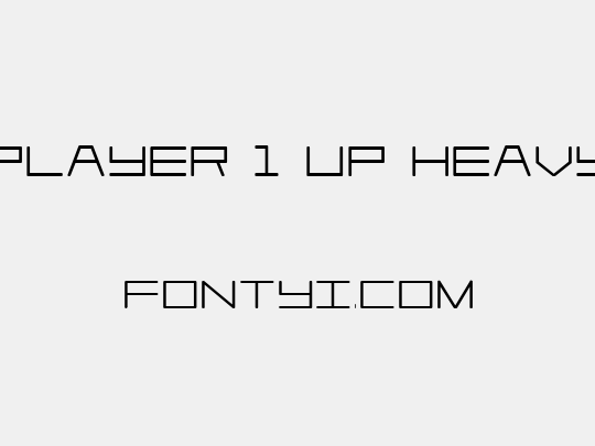 Player 1 Up Heavy