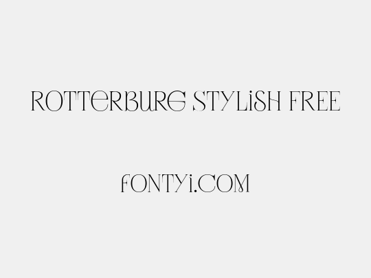 Rotterburg Stylish FREE