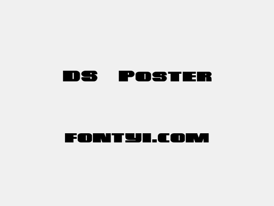 DS Poster