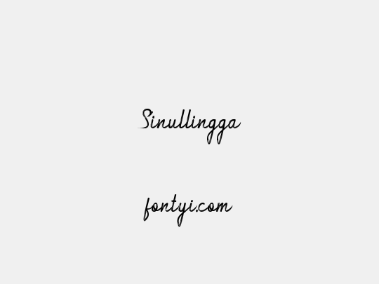 Sinullingga