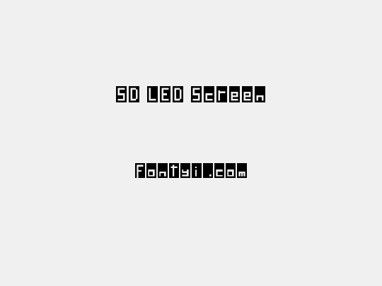 SD LED Screen