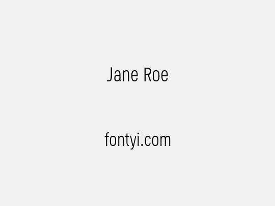 Jane Roe