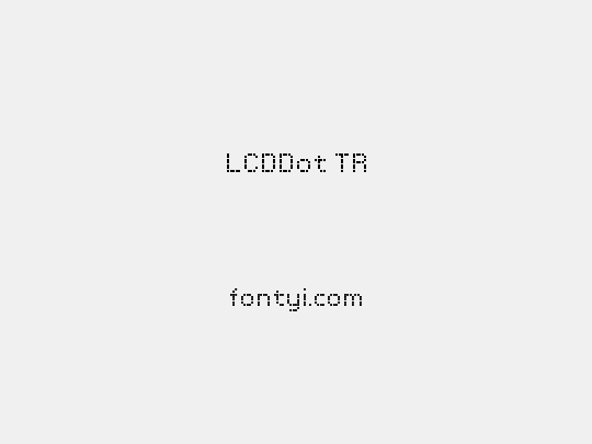 LCDDot TR