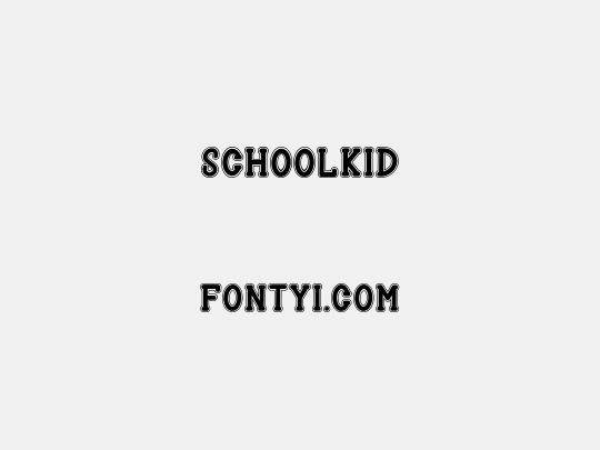 Schoolkid