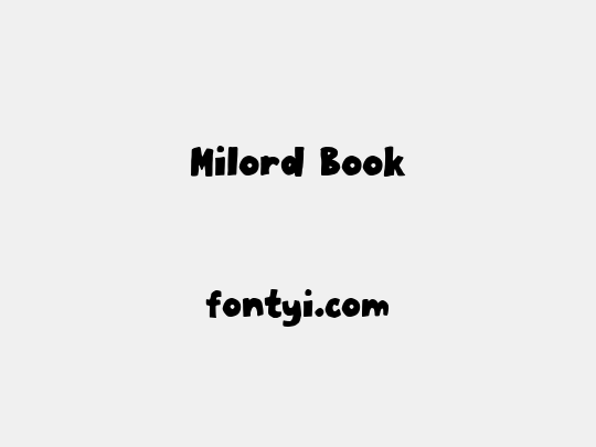 Milord Book