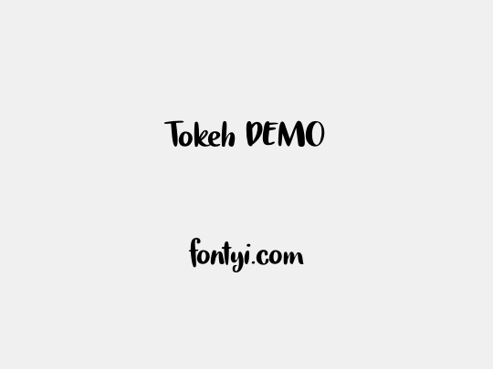 Tokeh DEMO