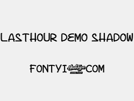 Lasthour Demo Shadow