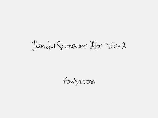 Janda Someone Like You 2