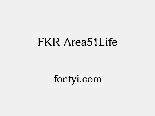 FKR Area51Life