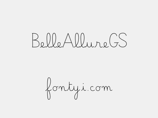 BelleAllureGS