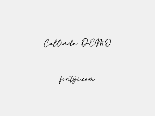 Callinda DEMO