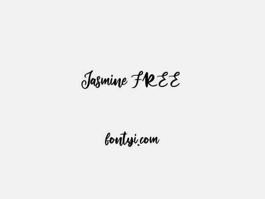Jasmine FREE