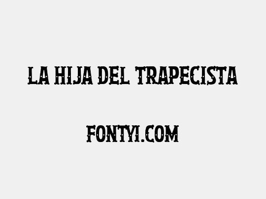 La Hija del Trapecista