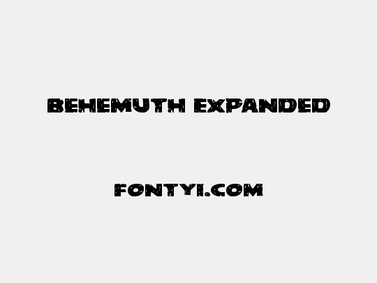Behemuth Expanded