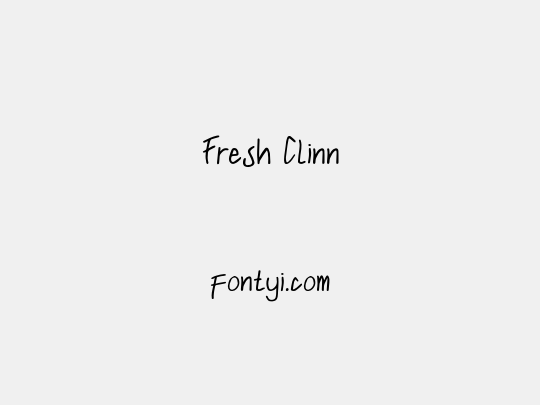 Fresh Clinn