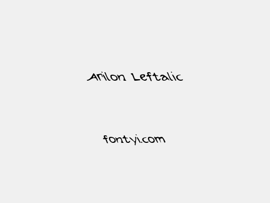 Arilon Leftalic