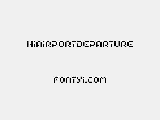 HIAIRPORTDEPARTURE