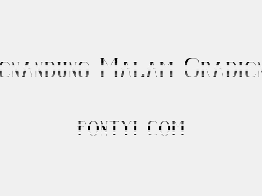 Senandung Malam Gradient