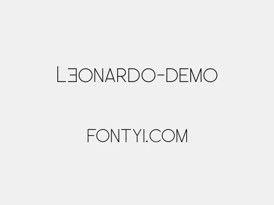 LEonardo-Demo