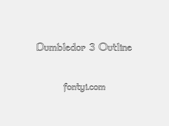 Dumbledor 3 Outline