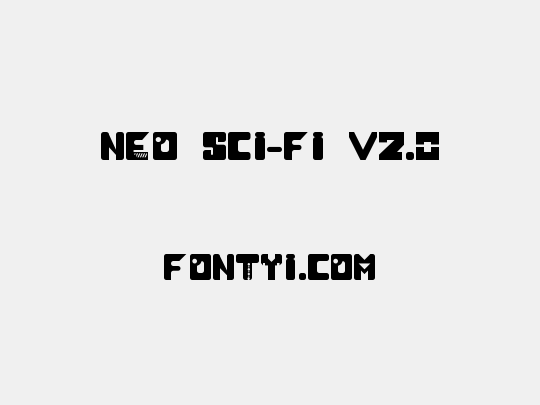 Neo Sci-Fi v2.0
