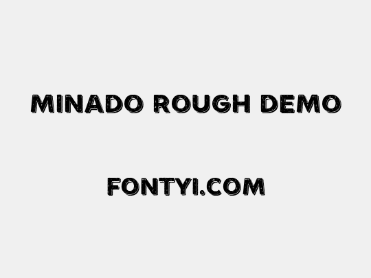 Minado Rough Demo