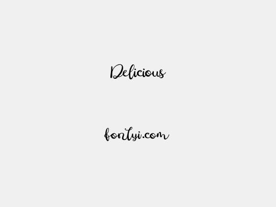 Delicious