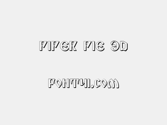 Piper Pie 3D