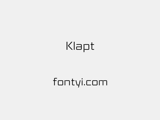 Klapt