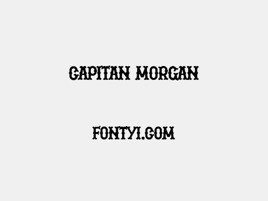 Capitan Morgan