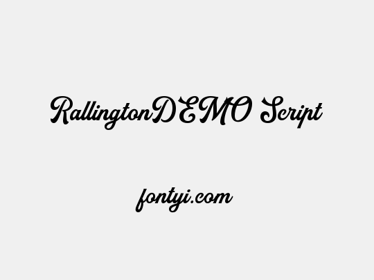 RallingtonDEMO Script