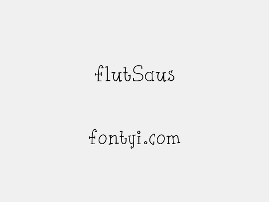 flutSaus