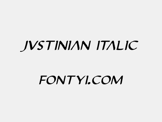 Justinian Italic