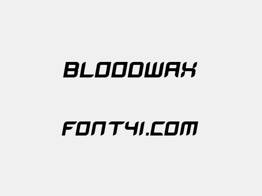 BloodWax