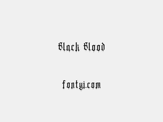 Black Blood