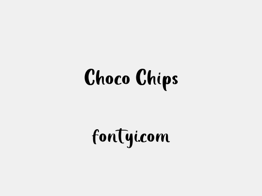Choco Chips